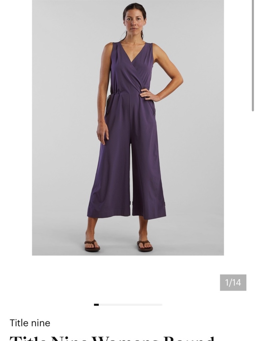 Title Nine Light Blue Sleeveless Maxi Dress with Drawstring Waist